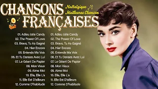 NOSTALGIE CHANSONS FRANÇAISES - C.Jérôme, Celine Dion, Mireille Mathieu, Charles Aznavour