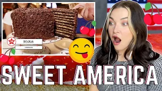 New Zealand Girl Reacts to AMERICA'S BEST DESSERT IN EVERY STATE | 50 STATE FAVORITES