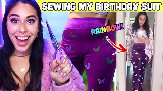 I Tried Sewing My Birthday Outfit! - TiffyTries