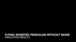 Reinforcement Learning for Balancing a Flying Inverted Pendulum