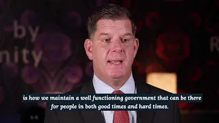 Mayor Walsh's remarks to the Greater Boston Chamber of Commerce Virtual Government Affairs Forum