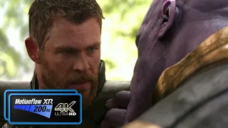 Thor vs Thanos | 60FPS | The Avengers 3 - Infinity War (2018)