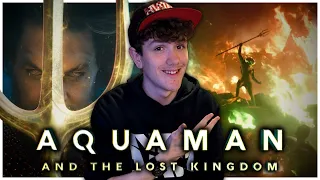 AQUAMAN & THE LOST KINGDOM - Trailer Reaction!