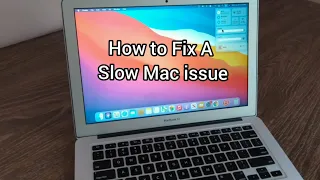 How to Fix Slow Mac in macOS Big Sur
