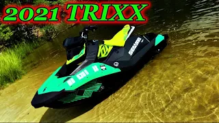 2021 SeaDoo Spark TRIXX Review, Wave Jumping,POV Driving, BRP Sound System And More!