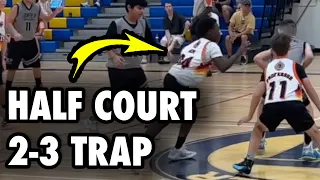 2-3 Half Court Trap For Kids