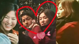 Full Song Joong Ki 💖 Song HyeKyo Love Moments from IU's Concert Event #SongSongCouple