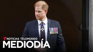 Harry está en Londres pero no verá a su padre porque tiene la agenda full | Noticias Telemundo