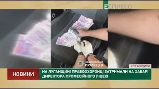 Правоохоронці затримали на хабарі директора професійного ліцею на Луганщині