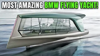 Inside The Most Amazing BMW’s €2,000,000 Flying Glass Tyde Icon Sea Boat