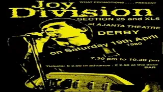 Joy Division live Derby (Ajanta Theatre) April 19th, 1980