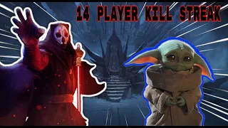 Nhilus shows why he's NOT Cannon(14 player killstreak) Modded StarWars Battlefront 2 HvV #6