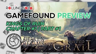 Tainted Grail: Kings of Ruin | GameFound Preview | Chapter #1 | Part #1