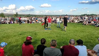 Сабантуй Медяна 22.07.2023. Борьба на поясах