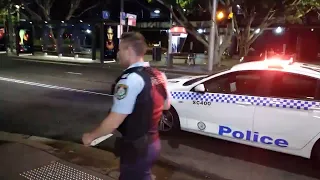 police harassing the homeless