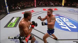 Jose Aldo's Incredible Takedown Defense vs Chad Mendes