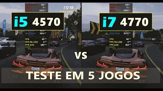 Intel i5 4570 vs Intel i7 4770 - Test in 5 Games