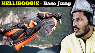 Villagers Surprised To Watch Base Jump For First Time ! Tribal People React To HELIBOOGIE