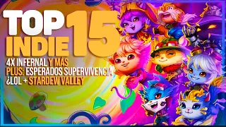 TOP 15 - NUEVOS MEJORES Juegos INDIE de la Semana 2024  (NO COMENTADO) | Semana 8 ✅
