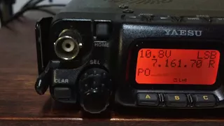 SotaBeams Speech Compressor and a Yaesu FT-817 QSO with KF4IZE