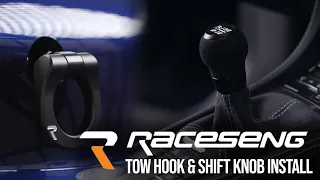 Installing A Raceseng Tow Hook & Shift Knob On The GT4