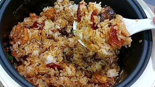 Nasi Ayam Claypot Rice Cooker | Claypot Chicken Rice in Rice Cooker | Nael Onion