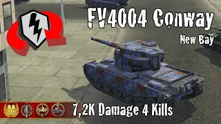 FV4004 Conway  |  7,2K Damage 4 Kills  |  WoT Blitz Replays