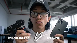 Es una cámara mejor que un teléfono? - Mirrorless vs iPhone