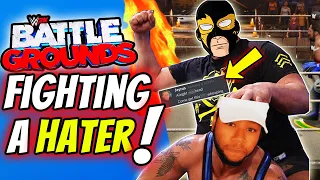 BEATING UP A HATER! WWE 2K Battlegrounds Online Match