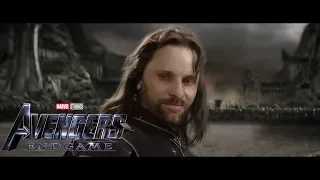 Aragorn's Black Gate speech with Avengers Endgame Portals Theme