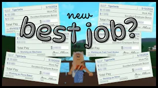 What is the BEST BLOXBURG JOB?