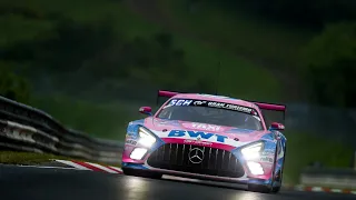 2021 24 Hours of Nürburgring - #7 Mercedes AMG Team Getspeed onboard until red flag