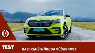 Aká je najdrahšia Škoda súčasnosti? 2023 Škoda Enyaq Coupé RS iV TEST - Dominiccars.sk