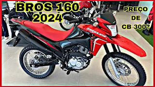 HONDA BROS 160 ESDD 2024/ SAIBA O QUE MUDOU E O NOVO PREÇO