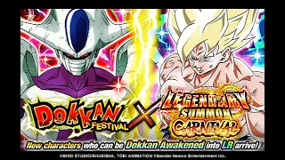 LR Dokkanfest Cooler x LR Carnival SSJ Goku Summons + Tickets