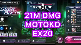 Eternal Evolution - Collab Event - 21M DMG MOTOKO EX20