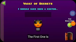 #GeometryDash | Vault The Keymaster | All Codes | Not at all in this video