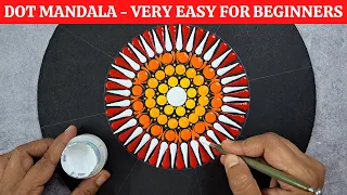 Dot Mandala Art | Dot mandala art for beginners | Dot Art | 139 | 2023 | ATM Creations