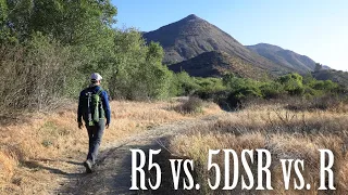 Quiet Morning Hike | Comparing the Canon R5 vs 5DSR vs EOS R for Landscape Photography | 4K