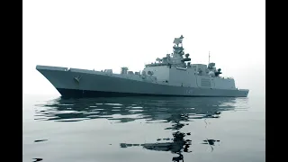 Indian Navy's Shivalik class frigate #indiannavy