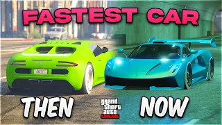 Fastest Car of Every Year in GTA 5 Online! (2013 - Present)