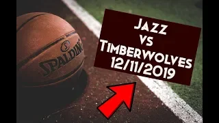 Minnesota Timberwolves vs Utah Jazz 12/11/19 Free NBA Pick and Prediction NBA Betting Tips