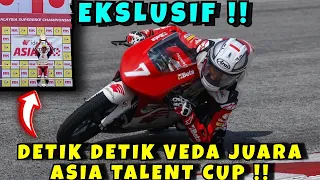 Veda Ega Pratama‼️Panik Ganti Ban‼️Semua Pembalap Masuk Paddock‼️