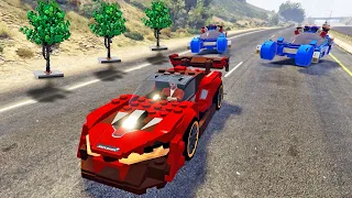 لعبت نسخة ليغو من لعبة جي تي أي 5 | GTA V Lego Version