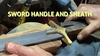 TUTORIAL FOR MAKING SWORD HANDLE AND SHEATH