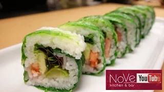 Vegan Roll With A Twist - How To Make Sushi Series