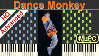 Tones and I - Dance Monkey I Piano Tutorial & Sheets by MLPC