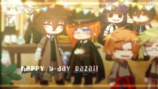happy birthday Dazai! gacha club BSD