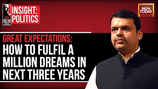 Devendra Fadnavis At India Today Conclave | How To Fulfill Million Dream In Next 3 Years