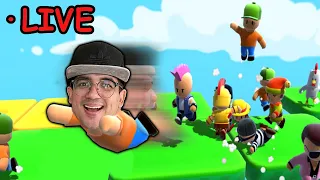 LIVE DO VELHOTE DE STUMBLE GUYS COM INSCRITOS!!